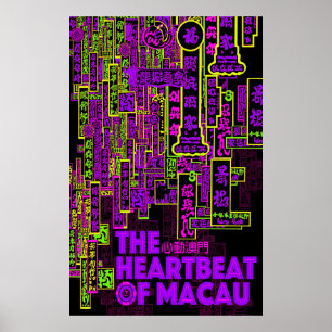 Affiche de voyage de Macao