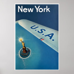 Affiche de voyage de New York