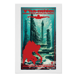Affiche de voyage d'Innsmouth