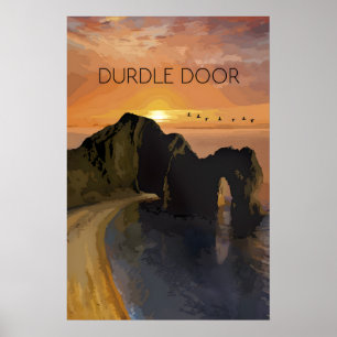 Affiche de voyage Durdle Door