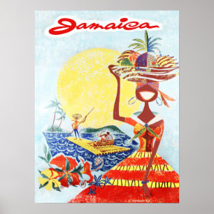 Affiche de voyage en Jamaïque