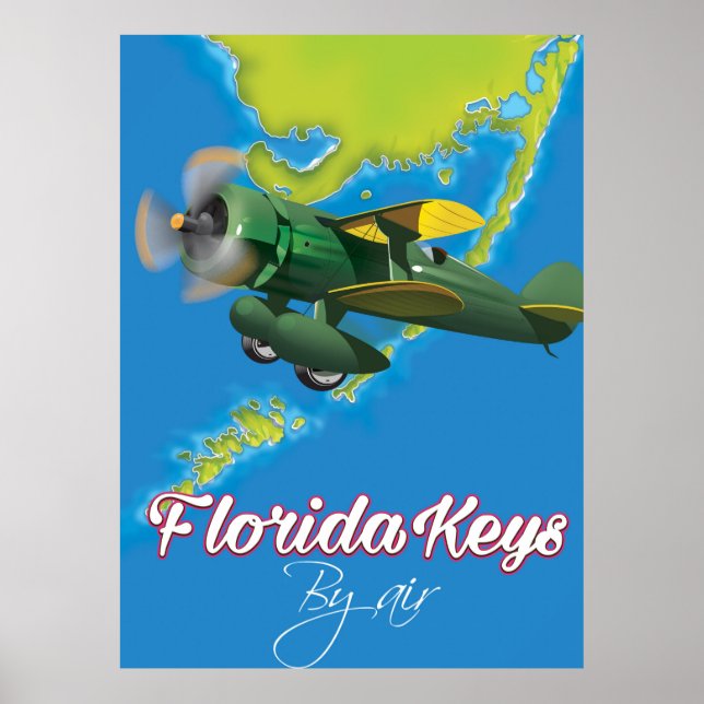 affiche de voyage Florida Keys (Devant)