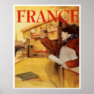 Affiche de voyage France