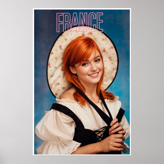 Affiche de voyage France (Devant)