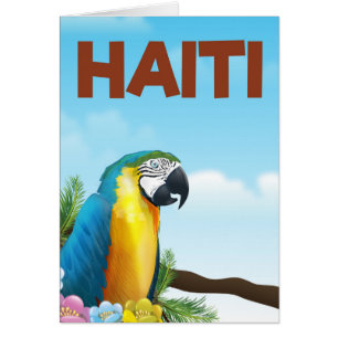 Affiche de voyage Haïti