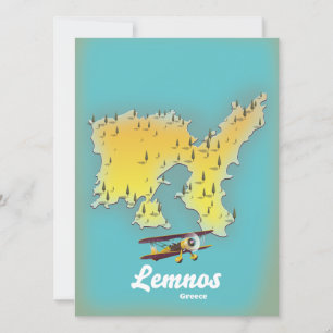 Affiche de voyage Icasia Grèce.