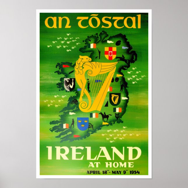 Affiche de voyage Irlande (Devant)