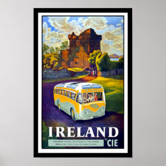 Affiche de voyage Irlande