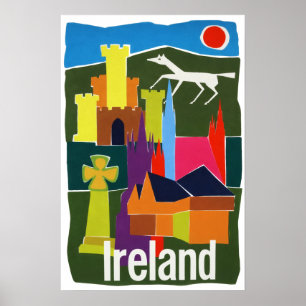 Affiche de voyage Irlande