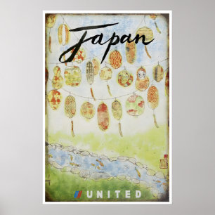 Affiche de voyage Japon Art japonais impression un