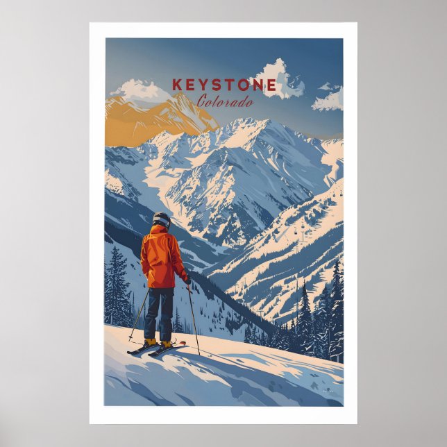 Affiche de voyage Keystone - Colorado 1 (Devant)