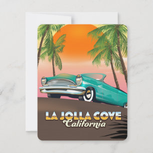 Affiche de voyage La Jolla Cove Californie