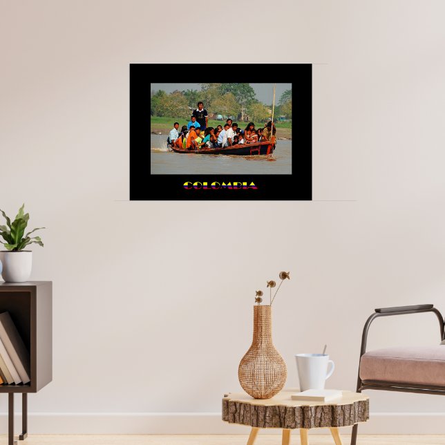 Affiche de voyage Leticia Colombie (Salon 3)