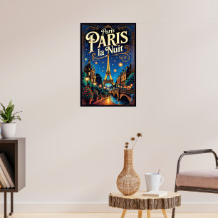 Affiche de voyage Paris,