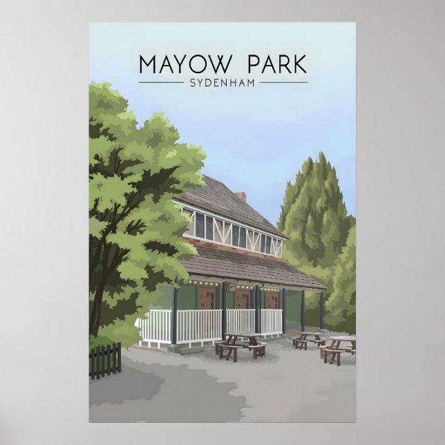 Affiche de voyage pour Mayow Park Londres (Devant)