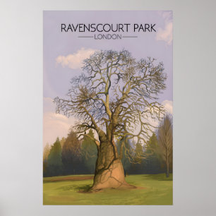 Affiche de voyage Ravenscourt Park Londres