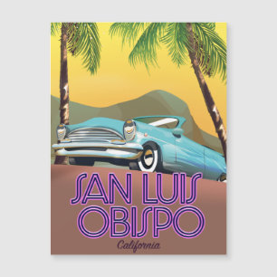 Affiche de voyage San Luis Obispo Californie