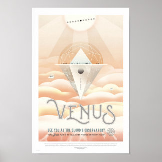 Affiche de voyage - Vénus
