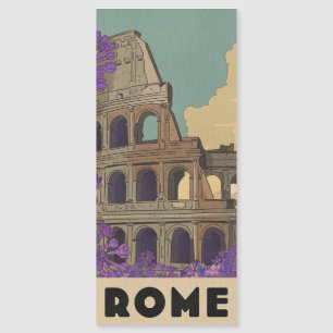 Affiche de voyage vintage de Rome