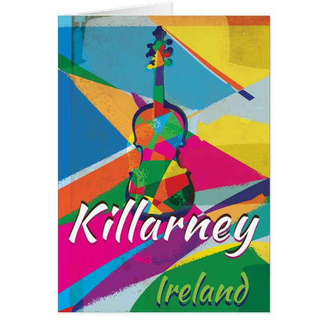 Affiche de voyage vintage Killarney Irlande (Devant)