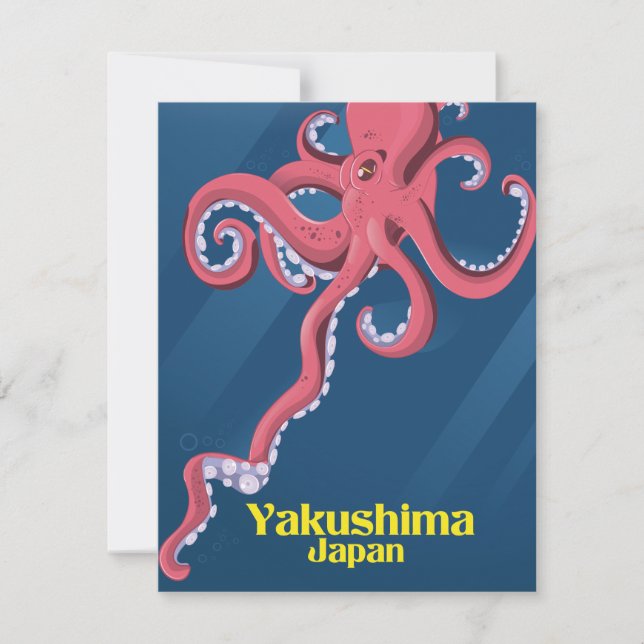 Affiche de voyage Yakushima Japon (Devant)