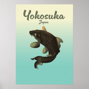 Affiche de voyage Yokosuka Japon