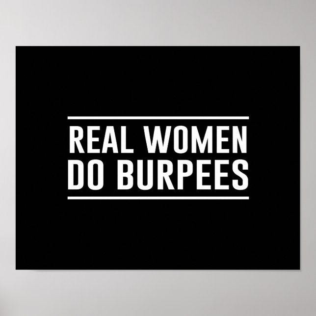Affiche De vraies femmes brûlent (Devant)