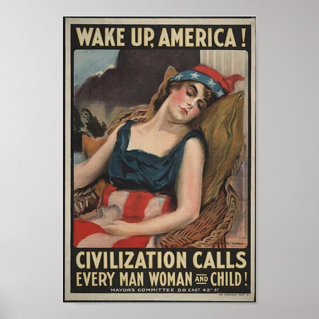 Affiche de Wake Up-1917 (Devant)