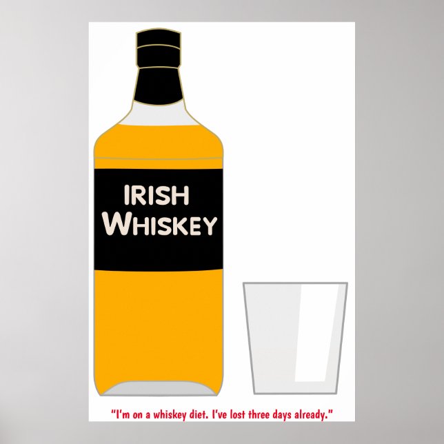 Affiche de Whiskey Irlandais (Devant)