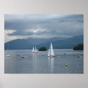 Affiche de Windermere de lac