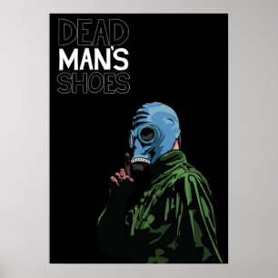 Affiche Dead Mans Chaussures Style Comic Illustration