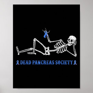 Affiche Dead Pancreas Société Sensibilisation au diabète