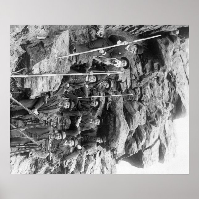 Affiche Deadwood Central Railroad Engineer Corps (Devant)