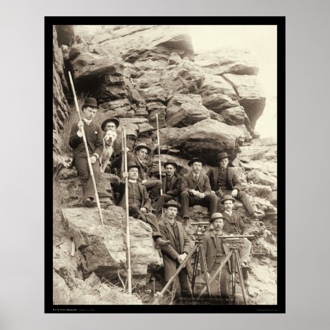 Affiche Deadwood Central Railroad SD 1888 (Devant)