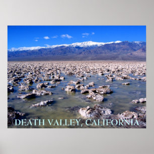 AFFICHE DEATH VALLEY, LA CALIFORNIE