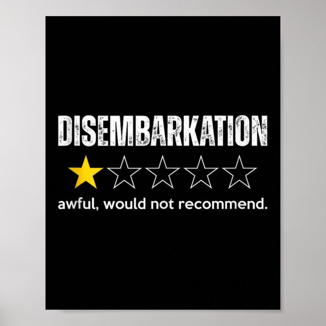 Affiche Débarquement Awful Ne Recommanderait Pas Cru Drôle (Devant)