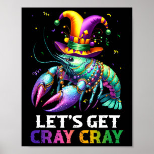 Affiche Débarquons Cray Cray Costume de écrevisse Garçons