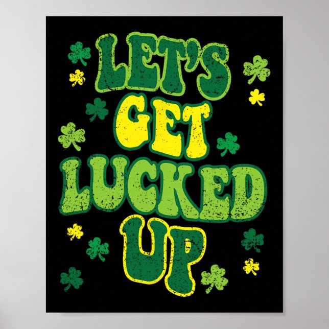 Affiche Débarrassons-Nous De La Chance St Patricks Day Jol (Devant)