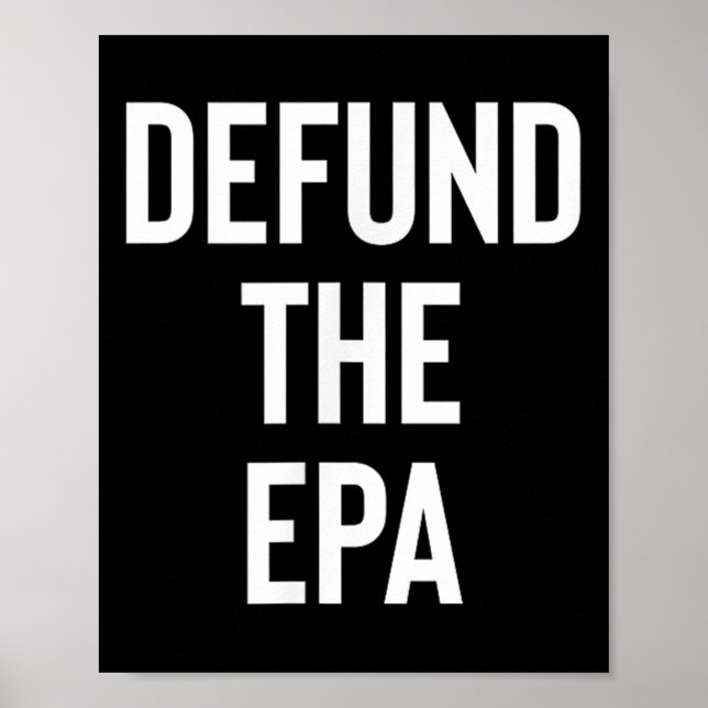 Affiche Débat L'Agence De Protection De l'environnement De (Devant)