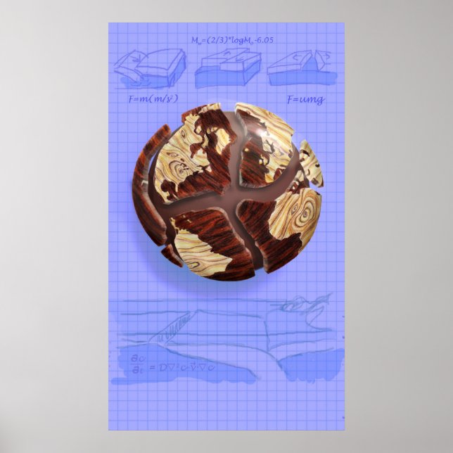 Affiche Débit continental (Devant)