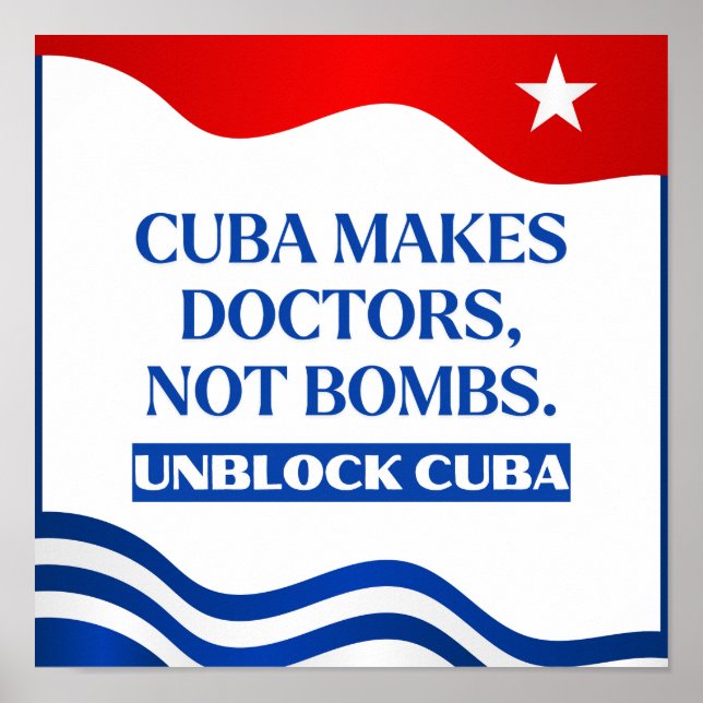 Affiche Débloquer Cuba (Devant)