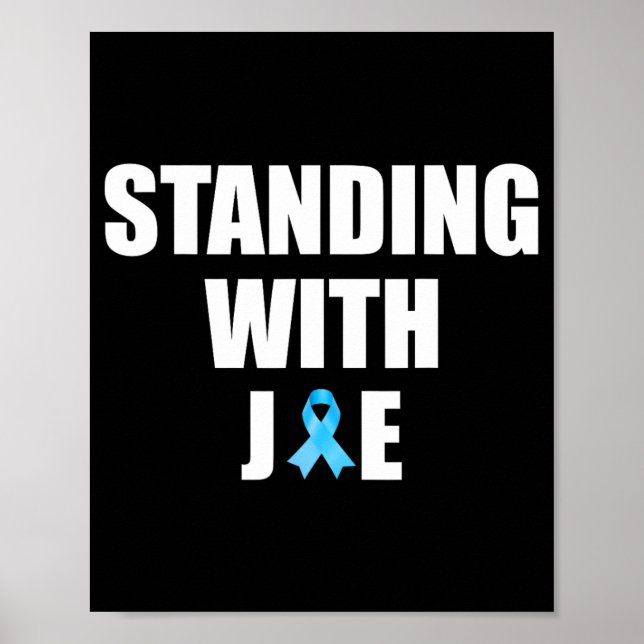 Affiche Debout Avec Joe Support Énoncé De Campagne De Ruba (Devant)