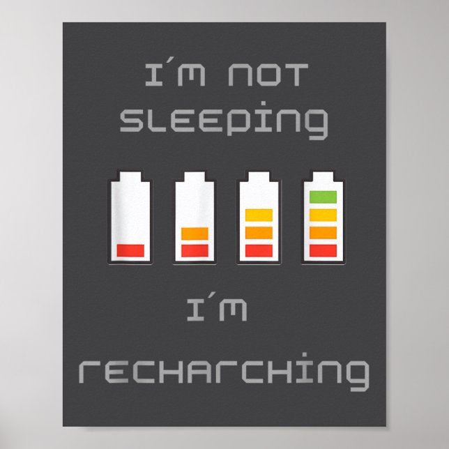 Affiche Débranché &amp; Énergisé_ Conception de batterie c (Devant)