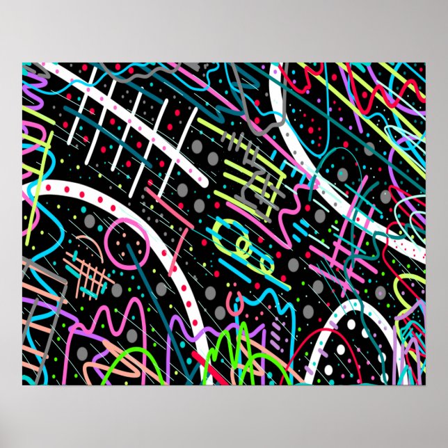 Affiche Débris spatiaux (Devant)