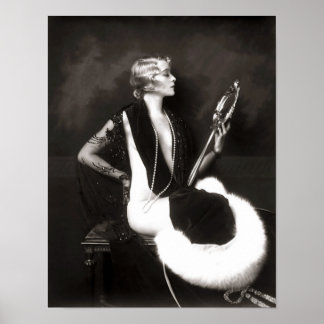 Affiche Début des années 1900, le French Pin Up