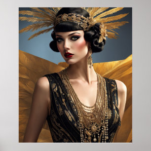 Affiche Décadence perlée