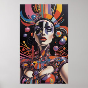 Affiche Décent AF - Ken Gage Surreal Art