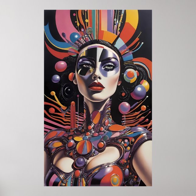 Affiche Décent AF - Ken Gage Surreal Art (Devant)