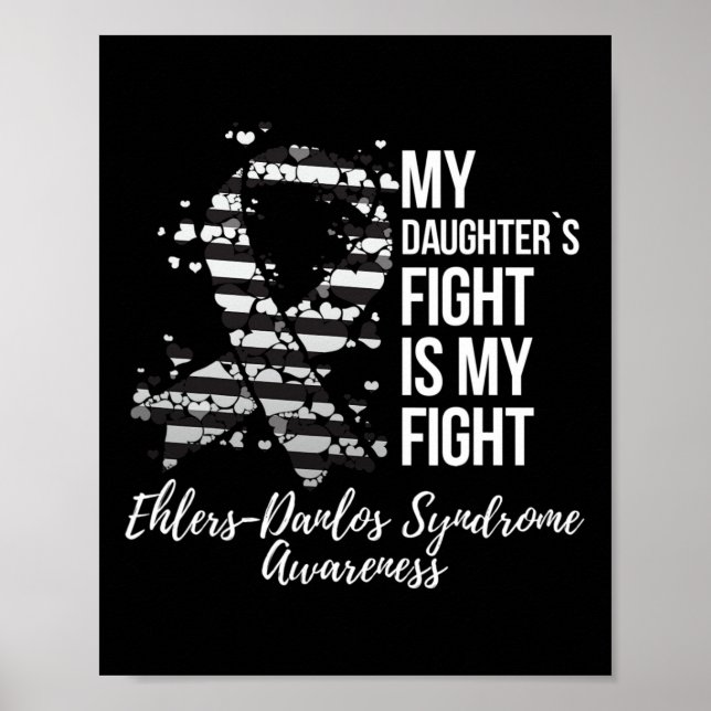 Affiche Décerné du syndrome d’Ehlers-danlos dans la lutte  (Devant)