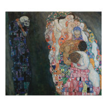 Décès et vie par Gustav Klimt